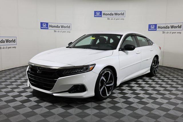 used 2022 Honda Accord car, priced at $24,550