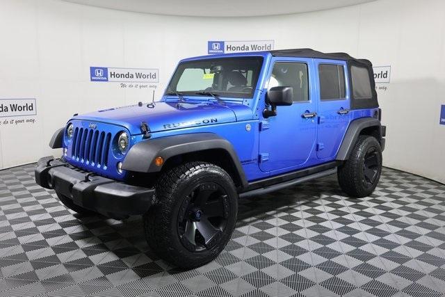 used 2015 Jeep Wrangler Unlimited car, priced at $21,850