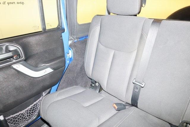used 2015 Jeep Wrangler Unlimited car, priced at $21,850