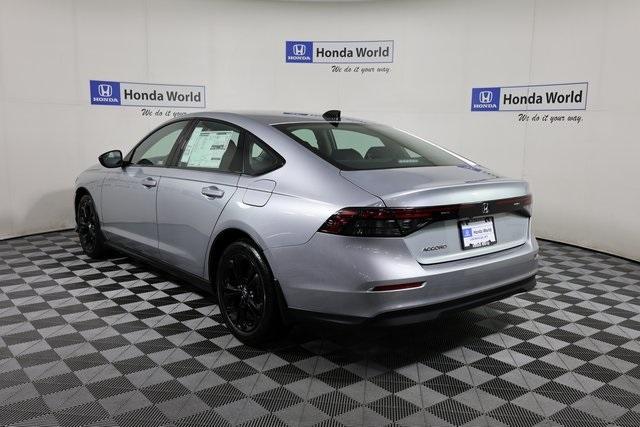 new 2025 Honda Accord car, priced at $31,710