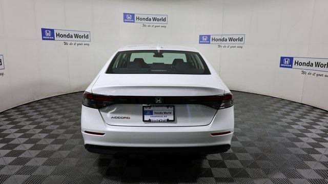 new 2025 Honda Accord car, priced at $29,945