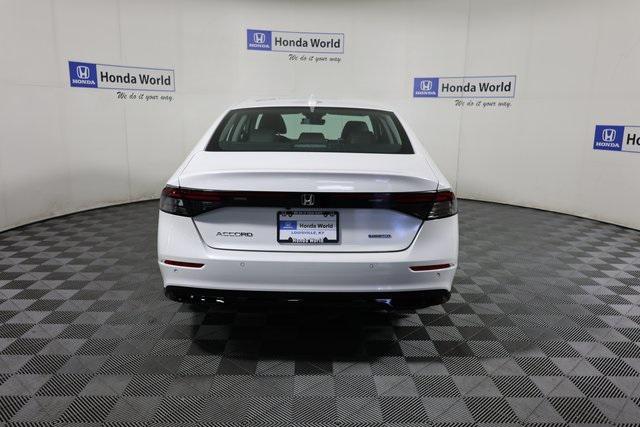 used 2023 Honda Accord Hybrid car, priced at $28,100