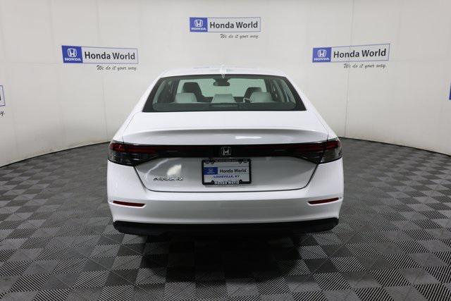 new 2024 Honda Accord car, priced at $29,445