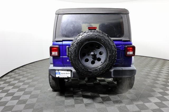 used 2018 Jeep Wrangler Unlimited car, priced at $18,425