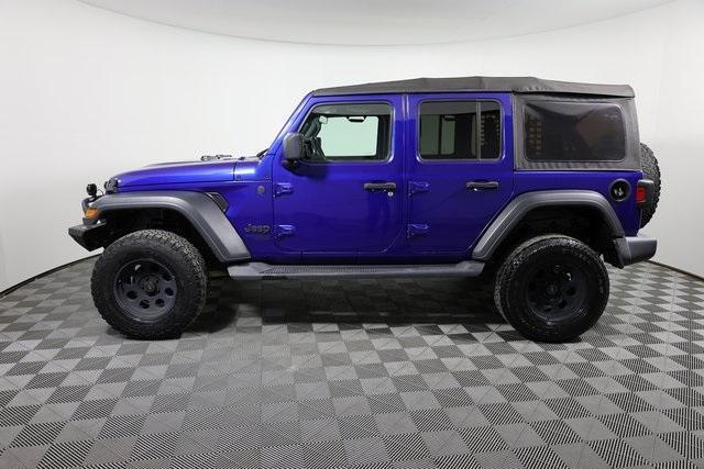 used 2018 Jeep Wrangler Unlimited car, priced at $18,425