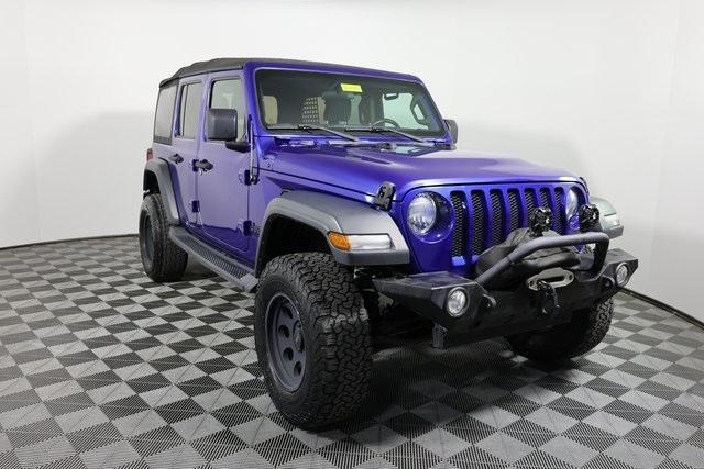 used 2018 Jeep Wrangler Unlimited car, priced at $18,425