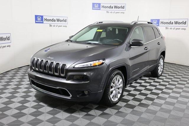 used 2016 Jeep Cherokee car, priced at $14,570
