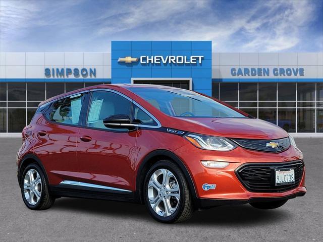 used 2021 Chevrolet Bolt EV car, priced at $16,995