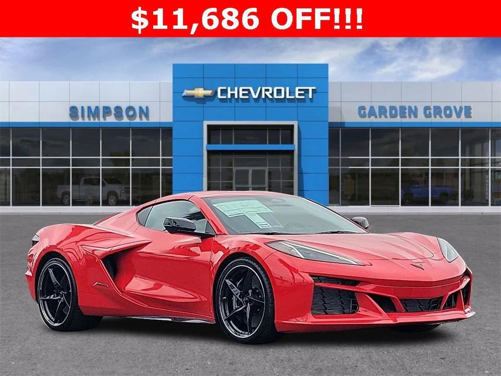 new 2025 Chevrolet Corvette E-Ray car, priced at $99,999