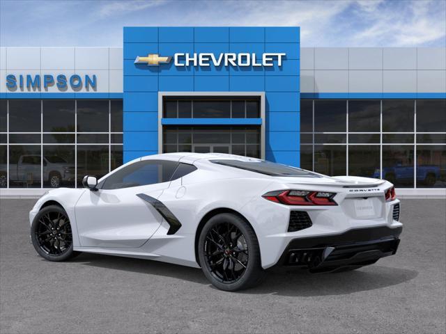 new 2025 Chevrolet Corvette car, priced at $76,295