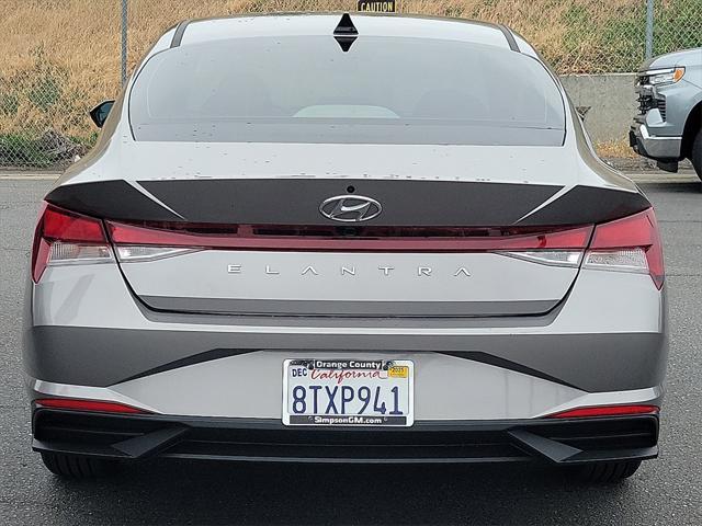used 2021 Hyundai Elantra car, priced at $16,450