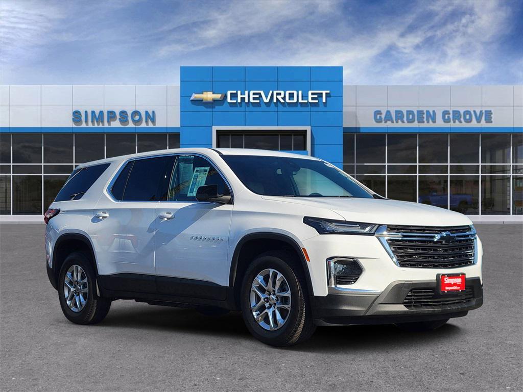 used 2022 Chevrolet Traverse car, priced at $25,995