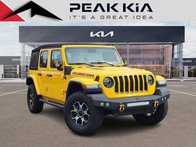 used 2021 Jeep Wrangler Unlimited car, priced at $41,187