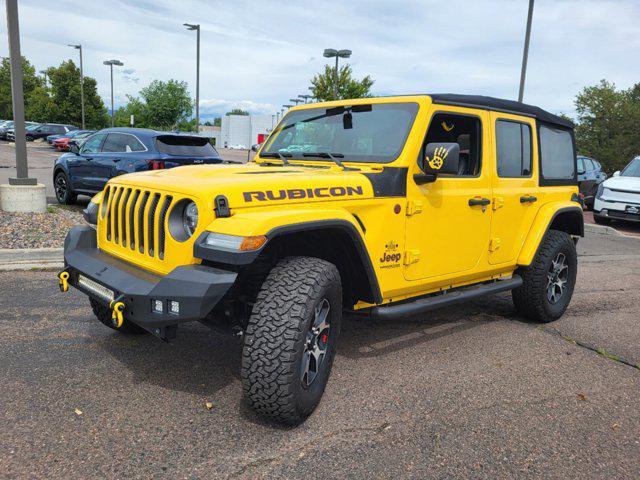 used 2021 Jeep Wrangler Unlimited car, priced at $41,187