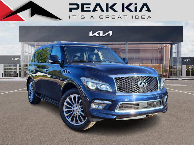 used 2017 INFINITI QX80 car, priced at $19,787