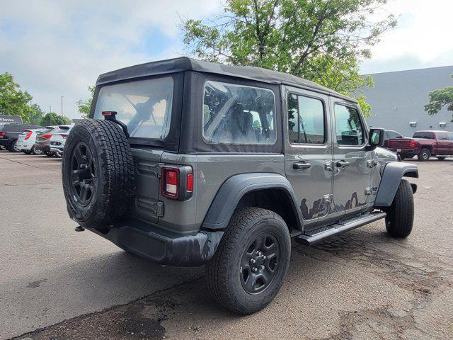 used 2021 Jeep Wrangler Unlimited car, priced at $30,787