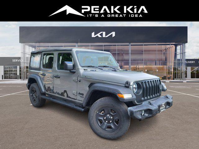 used 2021 Jeep Wrangler Unlimited car, priced at $30,787