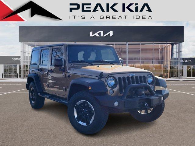 used 2015 Jeep Wrangler Unlimited car, priced at $24,187
