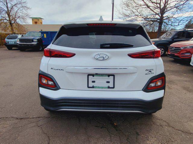 used 2021 Hyundai Kona EV car, priced at $18,787