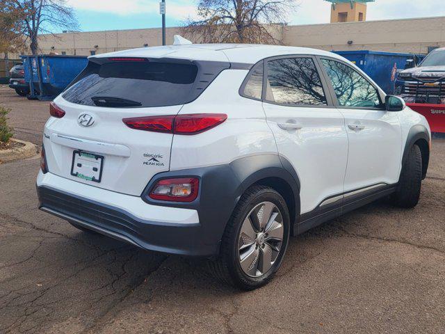 used 2021 Hyundai Kona EV car, priced at $18,787