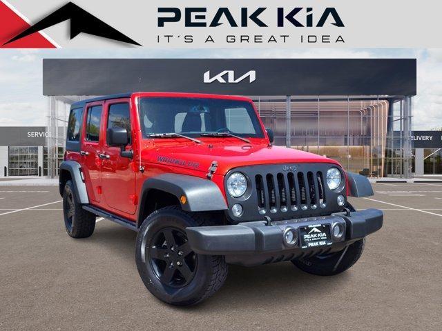used 2016 Jeep Wrangler Unlimited car, priced at $25,787