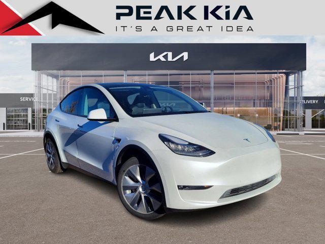 used 2021 Tesla Model Y car, priced at $28,373