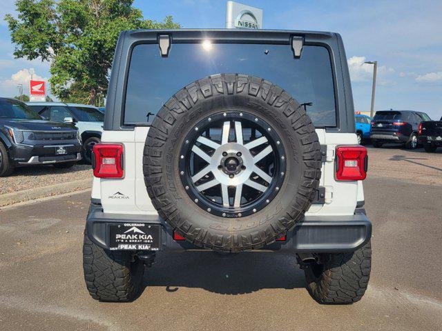 used 2018 Jeep Wrangler Unlimited car, priced at $27,787