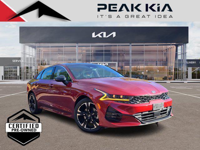 used 2021 Kia K5 car, priced at $23,787