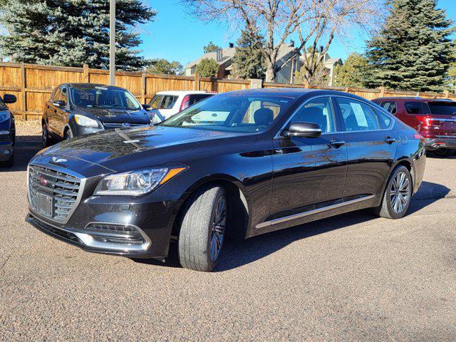 used 2018 Genesis G80 car, priced at $20,787