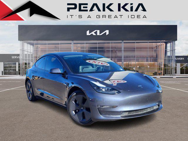 used 2022 Tesla Model 3 car, priced at $26,787