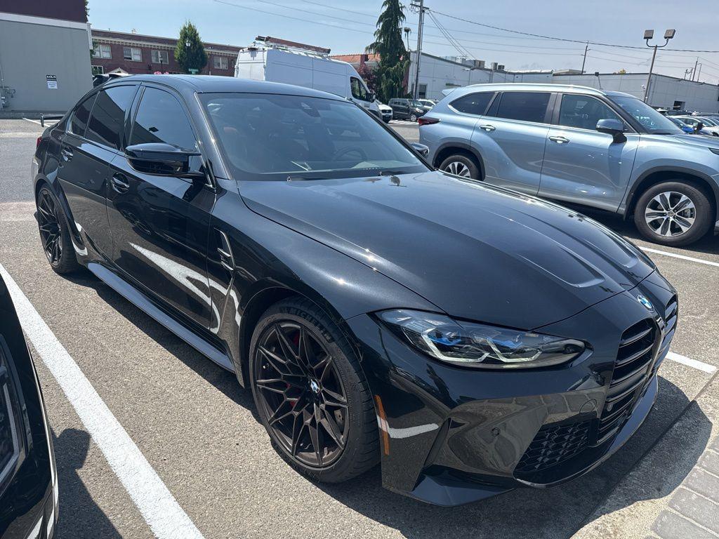 used 2023 BMW M3 car, priced at $97,755