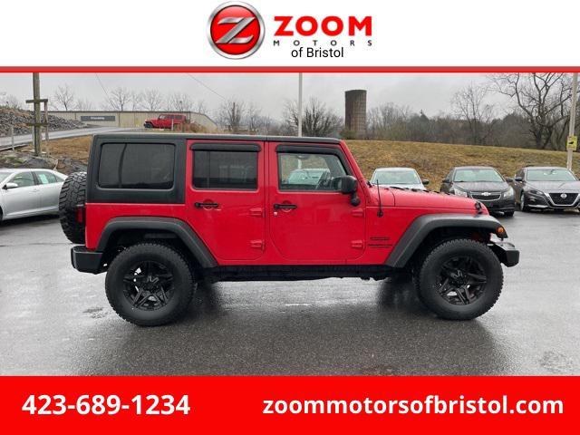 used 2013 Jeep Wrangler Unlimited car, priced at $12,400