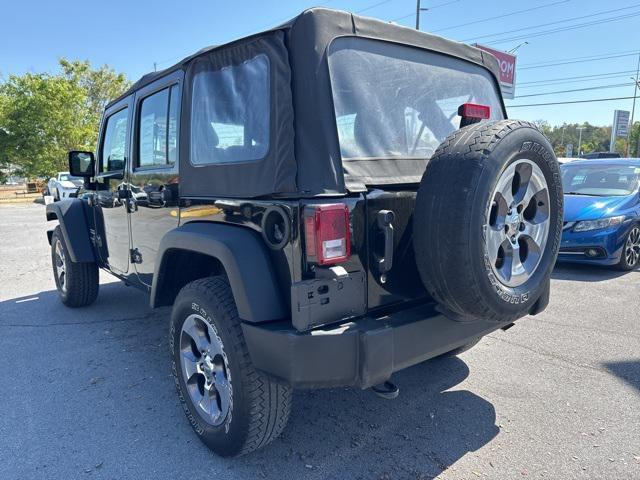 used 2016 Jeep Wrangler Unlimited car, priced at $15,400