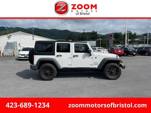 used 2014 Jeep Wrangler Unlimited car, priced at $13,500