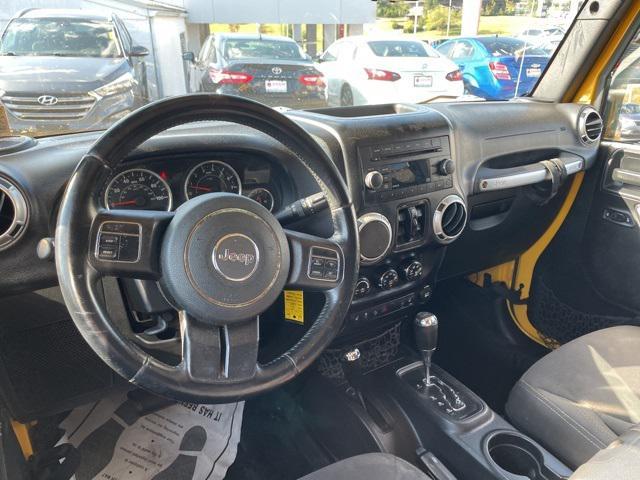 used 2015 Jeep Wrangler Unlimited car, priced at $17,450