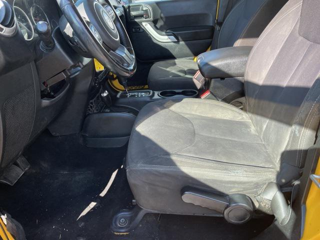 used 2015 Jeep Wrangler Unlimited car, priced at $17,450