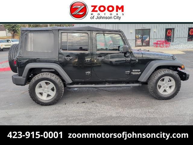used 2012 Jeep Wrangler Unlimited car, priced at $13,200