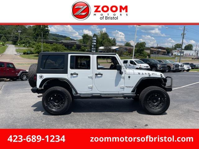 used 2015 Jeep Wrangler Unlimited car, priced at $19,900