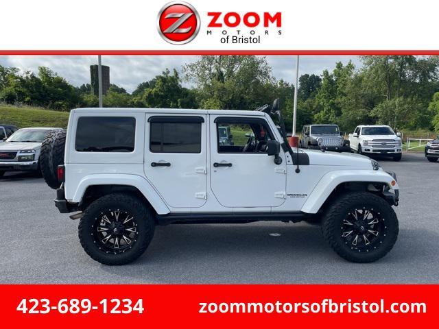 used 2012 Jeep Wrangler Unlimited car, priced at $15,990