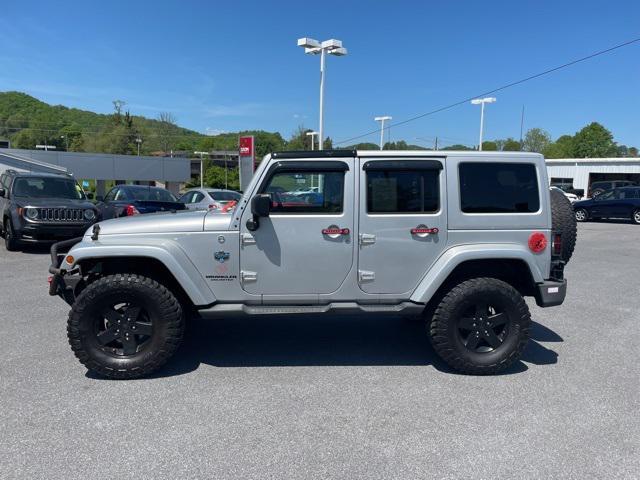 used 2012 Jeep Wrangler Unlimited car, priced at $13,300