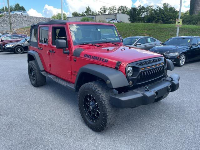 used 2014 Jeep Wrangler Unlimited car, priced at $16,200