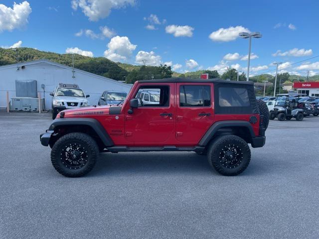used 2014 Jeep Wrangler Unlimited car, priced at $16,200