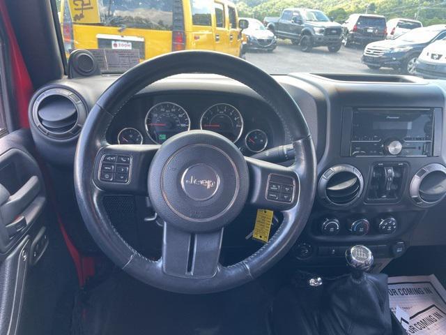 used 2014 Jeep Wrangler Unlimited car, priced at $16,200