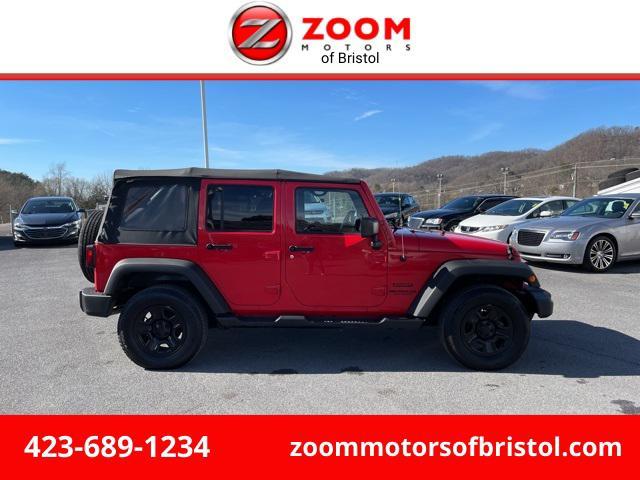 used 2015 Jeep Wrangler Unlimited car, priced at $14,850