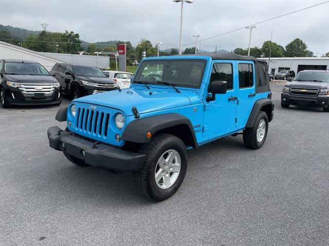 used 2017 Jeep Wrangler Unlimited car, priced at $16,950