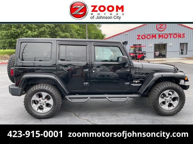 used 2017 Jeep Wrangler Unlimited car, priced at $17,750