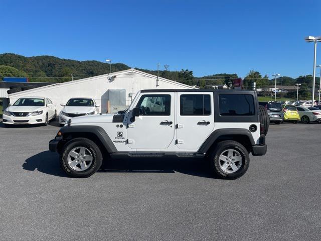 used 2016 Jeep Wrangler Unlimited car, priced at $16,450