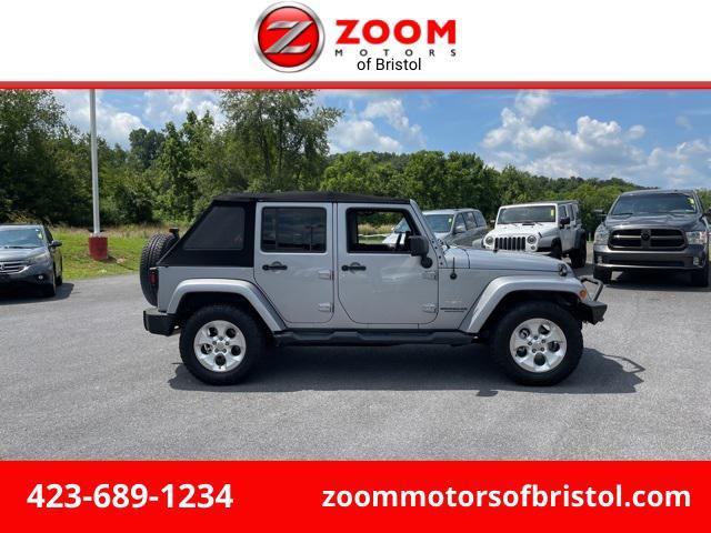 used 2014 Jeep Wrangler Unlimited car, priced at $13,990