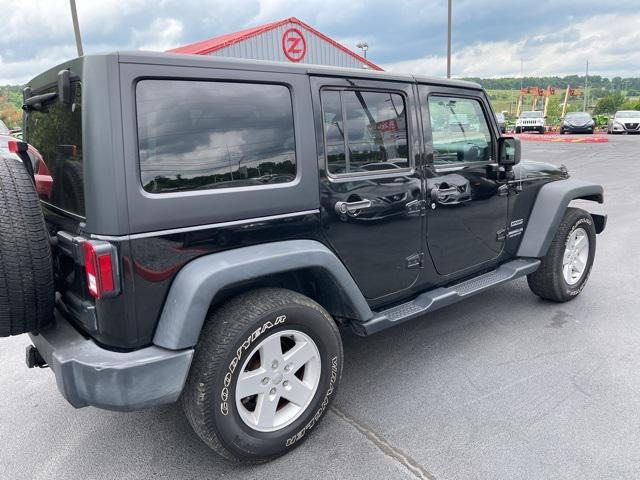 used 2017 Jeep Wrangler Unlimited car, priced at $16,750