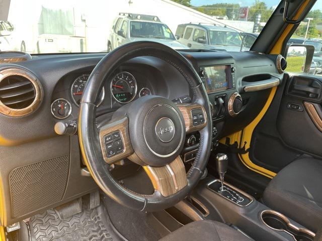 used 2015 Jeep Wrangler car, priced at $17,450